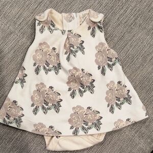 Floral Baby Dress with Bloomers